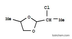 Molecular Structure of 144078-01-3 (1,3-Dioxolane,  2-(1-chloroethyl)-4-methyl-)