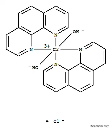Molecular Structure of 144587-18-8 (Chromium(1+),dihydroxybis(1,10-phenanthroline-N1,N10)-, chloride (9CI))