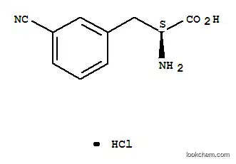 Molecular Structure of 144799-02-0 (L-3-CYANOPHENYLALANINE)