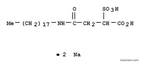 Molecular Structure of 14481-60-8 (N-OCTADECYL DISODIUM SULFOSUCCINATE)