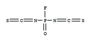 Molecular Structure of 14526-14-8 (Phosphine oxide,fluorodiisothiocyanato-)