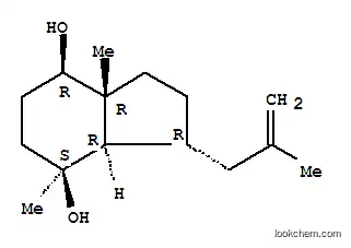 Molecular Structure of 145400-04-0 (1H-Indene-4,7-diol,octahydro-3a,7-dimethyl-1-(2-methyl-2-propen-1-yl)-, (1R,3aR,4R,7S,7aR)-)