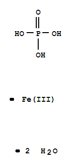 Phosphosiderite(Fe(PO4).2H2O) (9CI)