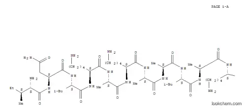 Molecular Structure of 145854-61-1 (MASTOPARAN 17)