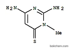 Molecular Structure of 145864-33-1 (4(3H)-Pyrimidinethione,  2,6-diamino-3-methyl-)