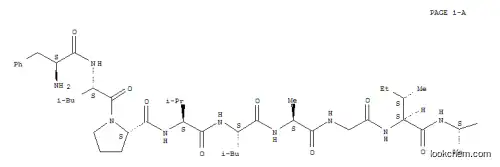 Molecular Structure of 145963-49-1 (brevinin-1)