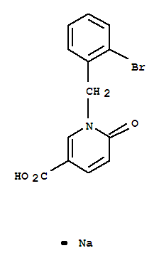 sodium 1-(2-bromobenzyl)-2-oxo-1,2-dihydropyridine-3-carboxylate