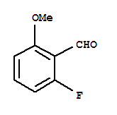 Molecular Structure of 146137-74-8 (Benzaldehyde,2-fluoro-6-methoxy-)