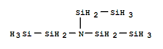 Molecular Structure of 14635-45-1 (Disilanamine,N,N-bis(disilanyl)- (9CI))
