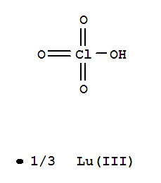 Molecular Structure of 14646-29-8 (Perchloric acid,lutetium(3+) salt (8CI,9CI))