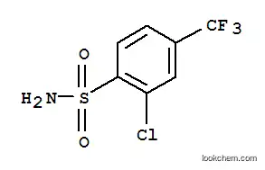 Molecular Structure of 146533-47-3 (2-CHLORO-4-(TRIFLUOROMETHYL)BENZENESULFONAMIDE)