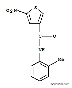 Molecular Structure of 146795-31-5 (N-(2-methylphenyl)-5-nitrothiophene-3-carboxamide)