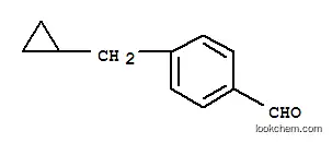 Molecular Structure of 146922-94-3 (Benzaldehyde, 4-(cyclopropylmethyl)- (9CI))