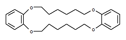 Molecular Structure of 14696-08-3 (Dibenzo[b,l][1,4,11,14]tetraoxacycloeicosin,6,7,8,9,10,11,18,19,20,21,22,23-dodecahydro-)
