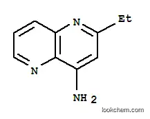 Molecular Structure of 147147-85-1 (1,5-Naphthyridin-4-amine,2-ethyl-(9CI))