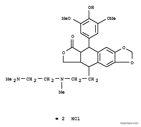 Molecular Structure of 147238-98-0 (TOP-53 dihydrochloride)