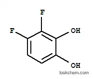 Molecular Structure of 147300-07-0 (1,2-Benzenediol,3,4-difluoro-(9CI))