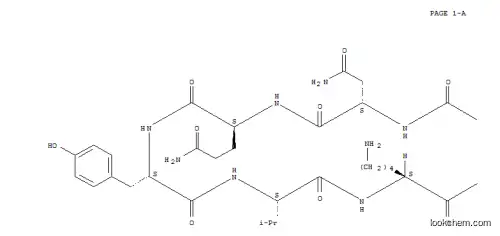 Molecular Structure of 147316-74-3 (Cyclo(L-asparaginyl-L-glutaminyl-L-tyrosyl-L-valyl-L-lysyl-L-leucyl-D-phenylalanyl-L-prolyl-L-tryptophyl-D-phenylalanyl))
