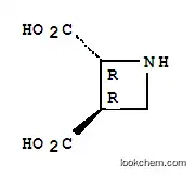 Molecular Structure of 147332-11-4 (2,3-Azetidinedicarboxylicacid,(2R-trans)-(9CI))