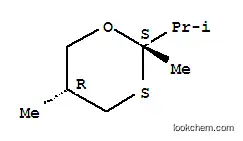 Molecular Structure of 147354-45-8 (1,3-Oxathiane,2,5-dimethyl-2-(1-methylethyl)-,cis-(9CI))