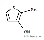 Molecular Structure of 147622-13-7 (3-Thiophenecarbonitrile, 2-acetyl- (9CI))