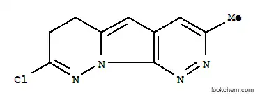 Molecular Structure of 14783-83-6 (Pyridazino[4',3':4,5]pyrrolo[1,2-b]pyridazine,8-chloro-6,7-dihydro-3-methyl-)