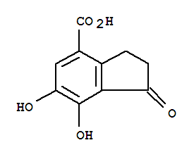 1H-Indene-4-carboxylicacid, 2,3-dihydro-6,7-dihydroxy-1-oxo-