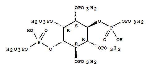 D-myo-Inositol,2,3,5,6-tetrakis(dihydrogen phosphate) 1,4-bis(trihydrogen diphosphate) (9CI)