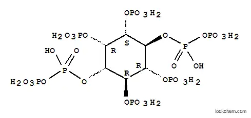 Molecular Structure of 148077-19-4 (bis(1,4)-diphosphoinositol tetrakisphosphate)