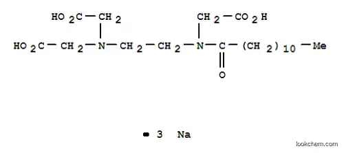 Molecular Structure of 148124-41-8 (trisodium 2-[2-[dodecanoyl-(2-oxido-2-oxo-ethyl)amino]ethyl-(2-oxido-2-oxo-ethyl)amino]acetate)