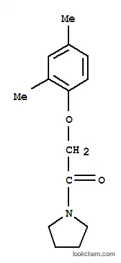 Molecular Structure of 148183-89-5 (2-(2,4-dimethylphenoxy)-1-(pyrrolidin-1-yl)ethanone)