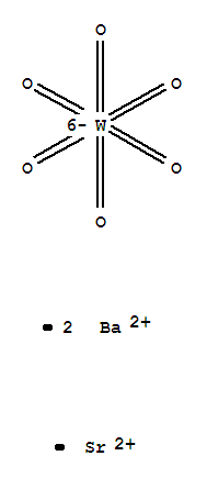 Tungstate(WO66-),bariumstrontium(1:2:1),(OC-6-11)-(9CI)