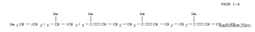 Molecular Structure of 14903-65-2 (6,10,14,18,22,26,30,34,38,42,46,50,54,58,62-Doheptacontapentadecaen-1-ol,3,7,11,15,19,23,27,31,35,39,43,47,51,55,59,63,67,71-octadecamethyl- (8CI,9CI))