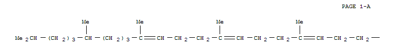Molecular Structure of 14903-66-3 (6,10,14,18,22,26,30,34,38,42,46,50,54,58,62,66-Hexaheptacontahexadecaen-1-ol,3,7,11,15,19,23,27,31,35,39,43,47,51,55,59,63,67,71,75-nonadecamethyl-(8CI,9CI))