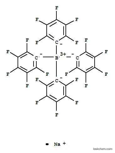 Molecular Structure of 149213-65-0 (Sodiumtetrakis(pentafluorophenyl)borate)