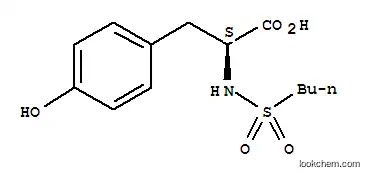 Molecular Structure of 149490-60-8 (L-N-BUTYLSULFONYL-P-HYDROXYPHENYLALANINE)