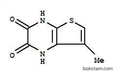 Molecular Structure of 149587-33-7 (Thieno[2,3-b]pyrazine-2,3-dione, 1,4-dihydro-7-methyl- (9CI))