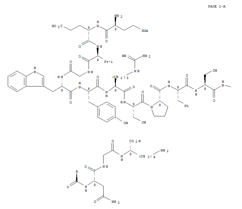 L-Lysine,L-methionyl-L-a-glutamyl-L-valylglycyl-L-tryptophyl-L-tyrosyl-L-arginyl-L-seryl-L-prolyl-L-phenylalanyl-L-seryl-L-arginyl-L-valyl-L-valyl-L-histidyl-L-leucyl-L-tyrosyl-L-arginyl-L-asparaginyl