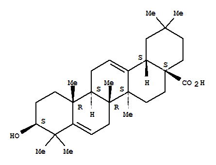 149639-80-5,Oleana-5,12-dien-28-oicacid, 3-hydroxy-, (3b)-,Hypoglauterpenicacid
