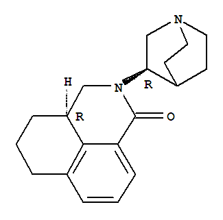 [R-(R*,R*)]-2-(1-Azabicyclo[2.2.2]oct-3-yl)-2,3,3a,4,5,6-hexahydro-1H-benz[de]isoquinolin-1-one
