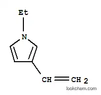 Molecular Structure of 14974-91-5 (Pyrrole, 1-ethyl-3-vinyl- (8CI))