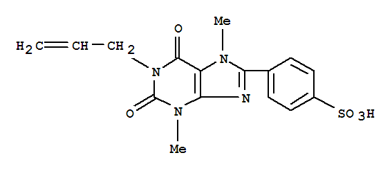 1-Allyl-3,7-dimethyl-8-sulfophenylxanthine