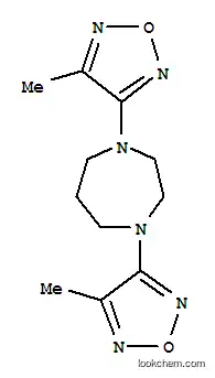 Molecular Structure of 150012-66-1 (1,4-bis(4-methyl-1,2,5-oxadiazol-3-yl)-1,4-diazepane)