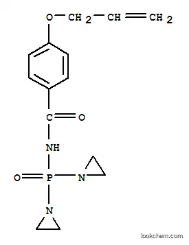Molecular Structure of 15044-99-2 (p-(Allyloxy)-N-[bis(1-aziridinyl)phosphinyl]benzamide)