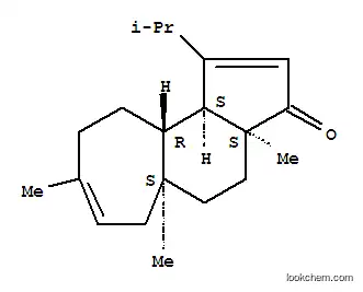 Molecular Structure of 150998-98-4 ((3aS,5aS,10aR,10bS)-3a,5a,8-trimethyl-1-(propan-2-yl)-4,5,5a,6,9,10,10a,10b-octahydrocyclohepta[e]inden-3(3aH)-one)