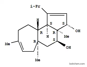 Molecular Structure of 150999-00-1 ((3S,3aR,4S,5aR,10aR,10bS)-3a,5a,8-trimethyl-1-(propan-2-yl)-3,3a,4,5,5a,6,9,10,10a,10b-decahydrocyclohepta[e]indene-3,4-diol)