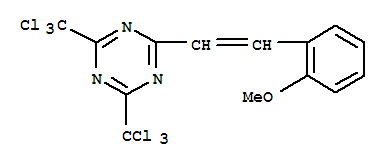 151052-45-8,1,3,5-Triazine,2-[2-(2-methoxyphenyl)- ethenyl]-4,6-bis(trichloromethyl)- ,