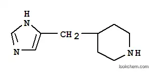 Molecular Structure of 151070-83-6 (4-(1H-IMIDAZOL-4-YLMETHYL)-PIPERIDINE)