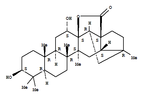 Molecular Structure of 151200-62-3 (8H-11,6a,8a-Ethanylylidene-6aH-cyclopenta[e]phenanthro[2,1-b]oxepin-8-one,octadecahydro-2,6-dihydroxy-1,1,4a,10a,12a,12b-hexamethyl-,(2S,4aR,4bR,6S,6aS,8aS,11R,11aS,12aS,12bR,14aR,16R)- (9CI))