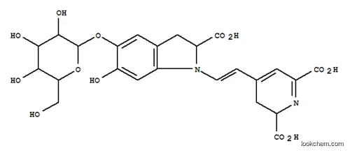 (2S)-1-[(2E)-2-[(2R)-2,6-dicarboxy-2,3-dihydro-1H-pyridin-4-ylidene]ethylidene]-6-hydroxy-5-[(2S,3R,4S,5S,6R)-3,4,5-trihydroxy-6-(hydroxymethyl)oxan-2-yl]oxy-2,3-dihydroindol-1-ium-2-carboxylate
